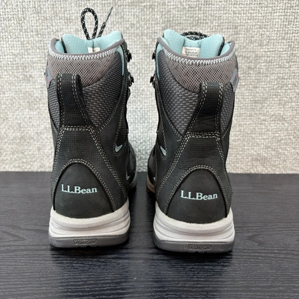 LL Bean Women's Primaloft Insulated Boots Sz 6.5 M‎ TEK 2.5 Waterproof Black